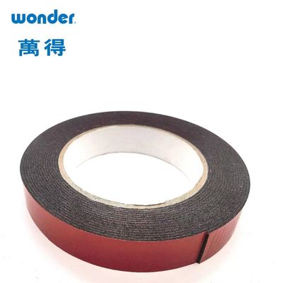 レッドPE泡の双面接着テープ 36mm 幅 ホットメルトベース