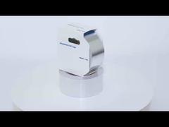 シルバー 熱アルミホイルテープ 0.1mm 厚さ 強い粘着性